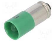 LED lamp; green; S5,7s; 24VDC; 24VAC; No.of diodes: 1 CML INNOVATIVE TECHNOLOGIES