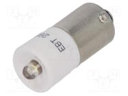 LED lamp; white; BA9S; 28VDC; 28VAC CML INNOVATIVE TECHNOLOGIES