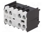 Auxiliary contacts; Series: DILEM,DILER; Leads: screw terminals EATON ELECTRIC