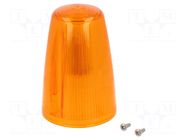 Cloche; orange; X125; IP65; Ø98x167mm MOFLASH SIGNALLING