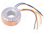 Transformer: toroidal; 30VA; 230VAC; 12V; 12V; 1.25A; 1.25A; Ø: 74mm TALEMA