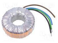 Transformer: toroidal; for halogen lamps; 80VA; 230VAC; 11.8V 