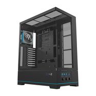 Darkflash DY451L PRO computer case (black) + 1 fan, Darkflash