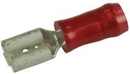 FEMALE DISCONNECT, 5.21MM, 22-18AWG, RED