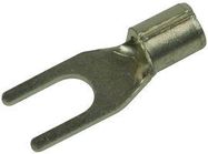 TERMINAL, SPADE/FORK, #6, CRIMP