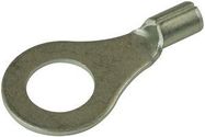 TERMINAL, RING TONGUE, 1/4IN, CRIMP