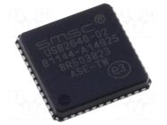 IC: HUB controller; I2C,MMC,SDIO,SPI,USB 2.0; Hi-Speed; QFN48 MICROCHIP TECHNOLOGY