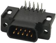 D SUB CONNECTOR, STANDARD, 9 POSITION, PLUG