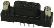 D SUB CONNECTOR, STANDARD, 9 POSITION, RECEPTACLE