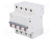 Circuit breaker; 400VAC; Inom: 10A; Poles: 3+N; Charact: B; 6kA; IP20 SIEMENS