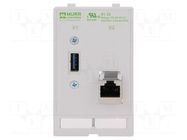 Panel interface; 48VAC; 48VDC; 1A; IP20; on panel; 80mm MURRELEKTRONIK