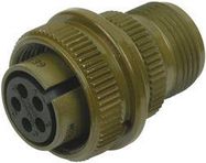 CIRCULAR CONNECTOR PLUG SIZE 14S, 5 POSITION, CABLE