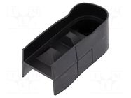 Lateral plug; -20÷55°C; black; NBR GELBAU