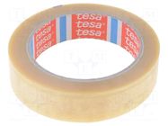 Packing tapes; L: 66m; Width: 25mm; Thick: 52um; transparent TESA