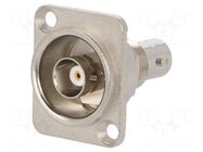 Coupler; socket; BNC socket,both sides; FT; straight; shielded CLIFF