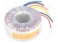 Transformer: toroidal; 300VA; 230VAC; 35V; 35V; 4.286A; 4.286A TALEMA