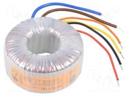 Transformer: toroidal; 120VA; 230VAC; 18V; 18V; 3.333A; 3.333A TALEMA