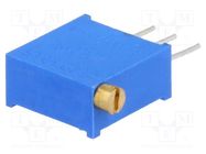 Potentiometer: mounting; multiturn; 10kΩ; 500mW; THT; ±10%; linear SR PASSIVES