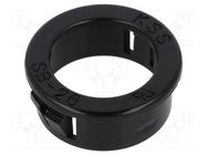 Grommet; Ømount.hole: 25.8mm; Øhole: 19.1mm; black 