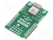 Click board; prototype board; Comp: NINA-B1; Bluetooth; 3.3VDC MIKROE