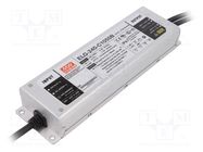 Power supply: switching; LED; 240W; 114÷228VDC; 1050mA; 100÷305VAC MEAN WELL