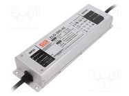 Power supply: switching; LED; 199.9W; 42VDC; 4.76A; 100÷305VAC MEAN WELL