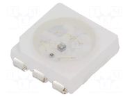 LED; yellow green; blinking; 100÷150mcd; 120°; 3÷5VDC; 20mA OPTOSUPPLY