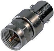 RF/COAXIAL ADAPTER, F JACK-BNC PLUG