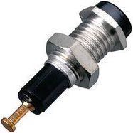 TIP JACK, 5700V, 10A, BLACK