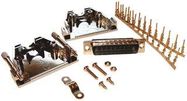 D SUB CONNECTOR KIT, PLUG, 25 POSITION, CRIMP