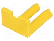 Secondary lock; PIN: 9; yellow; JPT,MCP 2.8,x-967626-x TE Connectivity