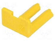 Secondary lock; JPT,MCP 2.8,x-967626-x; PIN: 9; yellow TE Connectivity