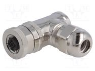 Connector: M12; plug; PIN: 3; female; A code-DeviceNet / CANopen TE Connectivity