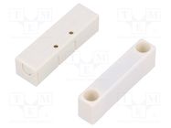 Reed switch; Range: 40mm; 50x14x12mm; Connection: screw; 250mA 