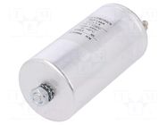 Capacitor: polypropylene; 4uF; Leads: M6 screws; ESR: 2mΩ; M8 screw KEMET