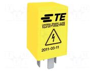 Relay: electromagnetic; SPST-NO DM; Ucoil: 12VDC; 20A; Mini K HV TE Connectivity