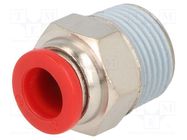 Push-in fitting; straight; PBT; Thread: BSP 3/8" NORGREN HERION