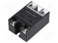 Relay: solid state; Ucntrl: 4÷32VDC; Icntrl: 20mA; 40A; 75÷250VAC PANASONIC