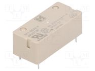 Relay: electromagnetic; SPST-NO + SPST-NC; Ucoil: 5VDC; ST; 105Ω 