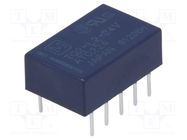 Relay: electromagnetic; DPDT; Ucoil: 24VDC; Icontacts max: 2A; TQ PANASONIC