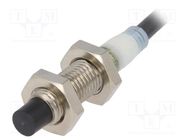 Sensor: inductive; OUT: NPN / NO; 0÷4mm; 12÷24VDC; M8; IP67; 200mA OMRON