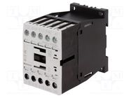 Contactor: 3-pole; NO x3; Auxiliary contacts: NC; 110VAC; 9A; DILM9 EATON ELECTRIC