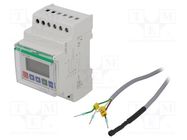 Module: regulator; temperature; relay,SPDT; CRT; 16A; 230VAC; 1.5VA F&F