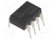 Relay: solid state; Ucntrl: 6VDC; Icntrl: 50mA; 900mA; max.600VAC PANASONIC