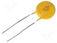 Varistor: metal-oxide; THT; 275VAC; 350VDC; 430V; ±10%; 4.5kA; 136J SR PASSIVES