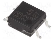 Relay: solid state; Icntrl max: 3mA; 30mA; max.400VAC; max.400VDC PANASONIC