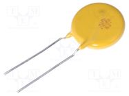 Varistor: metal-oxide; THT; 385VAC; 505VDC; 620V; ±10%; 6.5kA; 224J SR PASSIVES