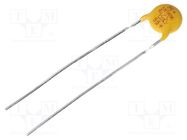 Varistor: metal-oxide; THT; 11VAC; 14VDC; 18V; ±10%; 100A; 500mJ SR PASSIVES