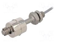 Sensor: liquid level; -30÷80°C; OUT: SPST-NC; lead; 0.5A; 10W; LS02 MEDER
