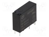 Relay: electromagnetic; SPST-NO; Ucoil: 5VDC; 5A; 5A/250VAC; HF46F 